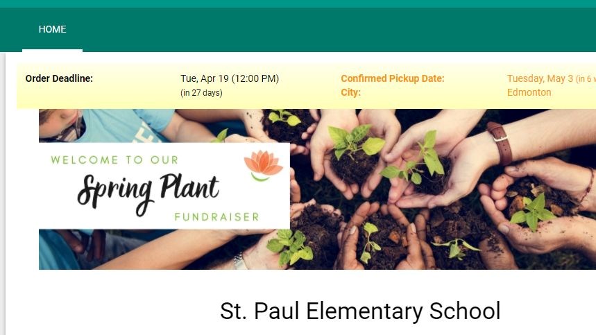 Spring Plant Fundraiser
